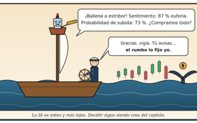 La IA en el mundo cripto: el vigía, no el capitán